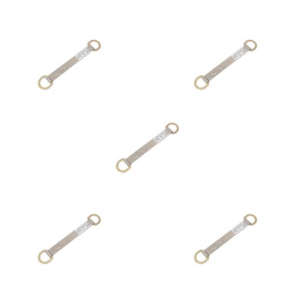 Werner Stainless Steel Permanent D-Ring Fall Protection Roof Anchor (Pack of 5)
