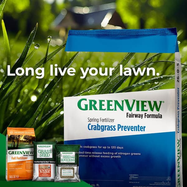 GreenView 17 lbs. Fairway Formula Spring Fertilizer and Crabgrass