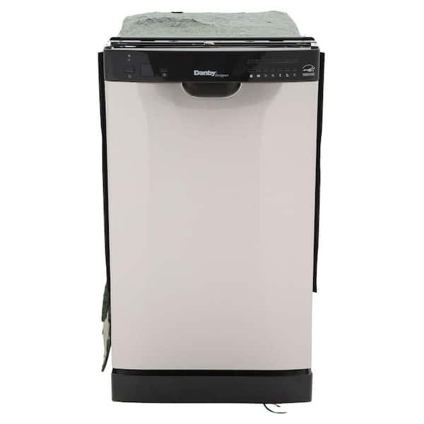 Danby 18 in. Front Control Dishwasher in Stainless Steel with Stainless Steel Tub