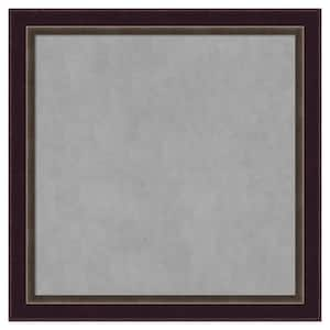 Signore Bronze 28 in. x 28 in. Framed Magnetic Board