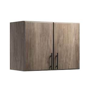 Elite Drifted Gray 32 in. Storage Cabinet with 1-Adjustable Shelf