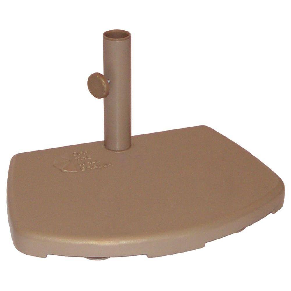 Champagne Cast Iron Off-The-Wall Umbrella Base