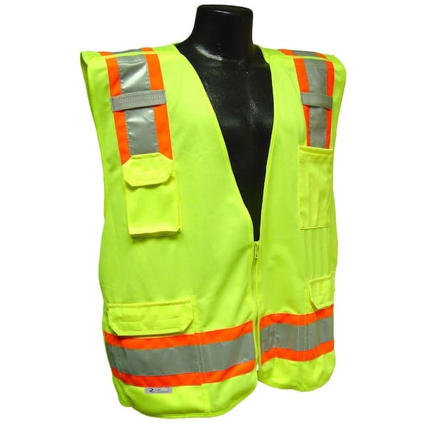 Radians Cl 2 Two-tone Green Ex Large Breakaway Safety Vest