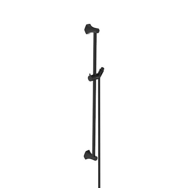 Hansgrohe Locarno Wall Bar Shower Kits in Matte Black