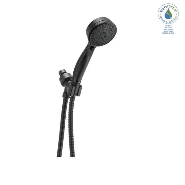 ActivTouch 9-Spray 3.7 in. Single Wall Mount Handheld Shower Head in Matte Black ActivTouch 9-Spray 3.7 in. Single Wall Mount Handheld Shower Head in Matte Black