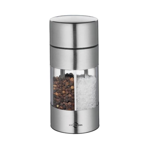 KUCHENPROFI Trattoria S and P Combo Mill, s/s/acrylic, 2.3 in. Dia. x 5.3 in.