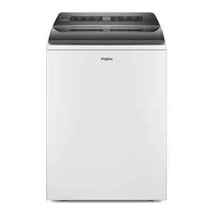 4.8 cu. ft. Top Load Washer with Impeller, Adaptive Wash Technology, Quick Wash Cycle and Pretreat Station in White