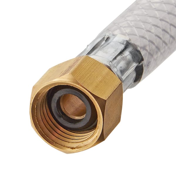 Everbilt 48 in. Clear Replacement Side Spray Hose 865630 Everbilt 48 in. Clear Replacement Side Spray Hose 865630