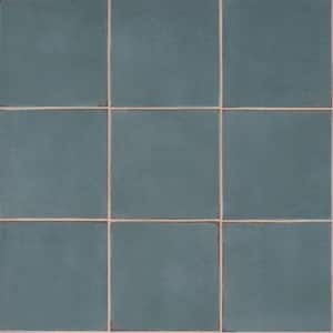 Santa Fe Blue 7.87 in. x 7.87 in. Matte Porcelain Floor and Wall Tile (11.19 Sq. Ft./Case)