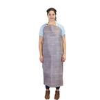 Brown Heavy Duty Nitrile Industrial Bib Apron Chemical and Oil Resistant