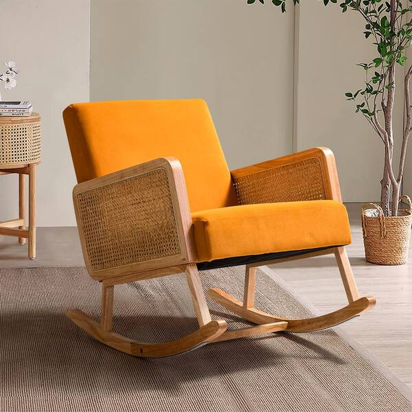 rattan nursing chair