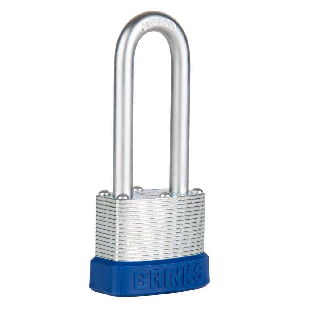 Made In U. S. A. 1-1/8 in. (44 mm) Laminated Steel Keyed Padlock, 2-1/2 in. Shackle price history on PriceWatchPro