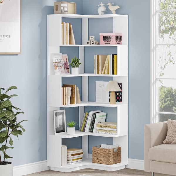 https://images.thdstatic.com/productImages/933e0568-8de2-4157-8aa5-91e57096488b/svn/white-tribesigns-way-to-origin-bookcases-bookshelves-hd-ys0056-hyf-c3_600.jpg