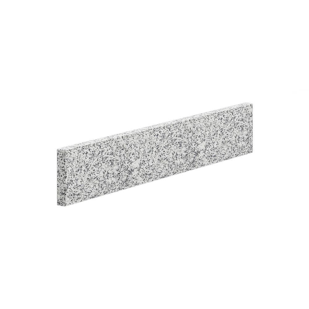Newport 19.8 in. Granite Sidesplash in Gray