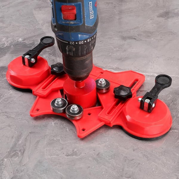 Angel Sar 11-Pcs 1/4 in. - 2 in. Diamond Hole Saw Kit, Dry Wet