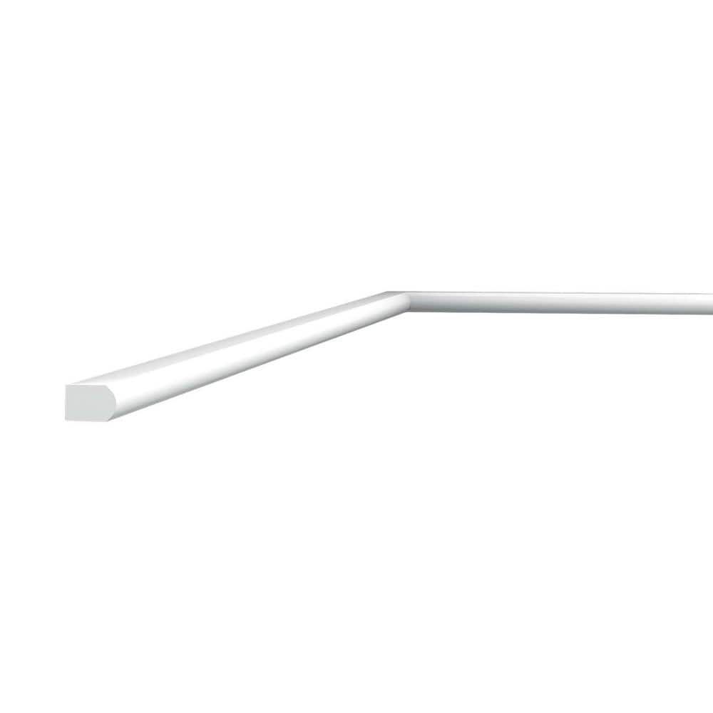 Primed White Polystyrene Panel Moulding 78.75" Length