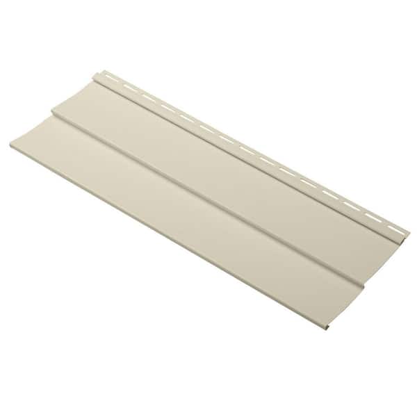 Ply Gem Take Home Sample Progressions Double 4 in. x 24 in. Vinyl Siding in Beige