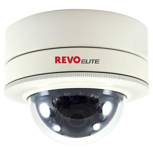 Revo Wired 700 TVL Indoor/Outdoor Mini Vandal Proof Dome Surveillance Camera