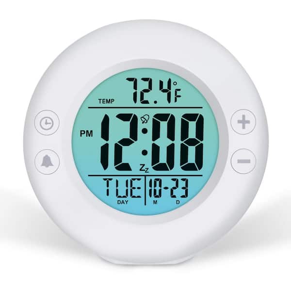 Westclox Digital Color Fade Alarm Clock
