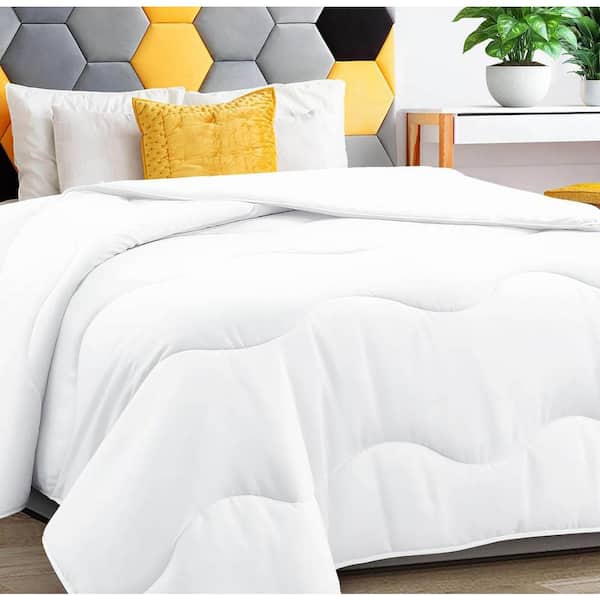 White All Season Duvet Insert King Size Down Alternative Quilt Comforter