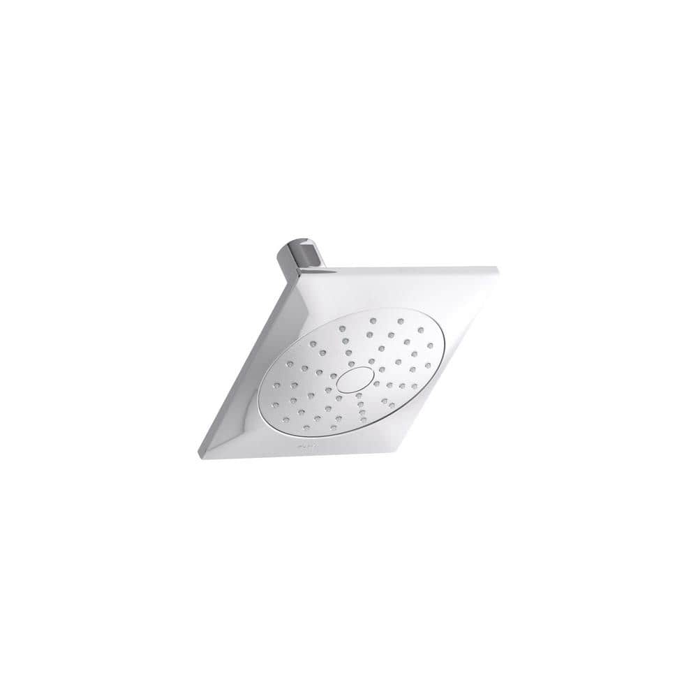 UPC 885612578570 product image for Loure 1-Spray Patterns with 1.75 GPM 6.3 in. Single Wall Mount Fixed Shower Head | upcitemdb.com