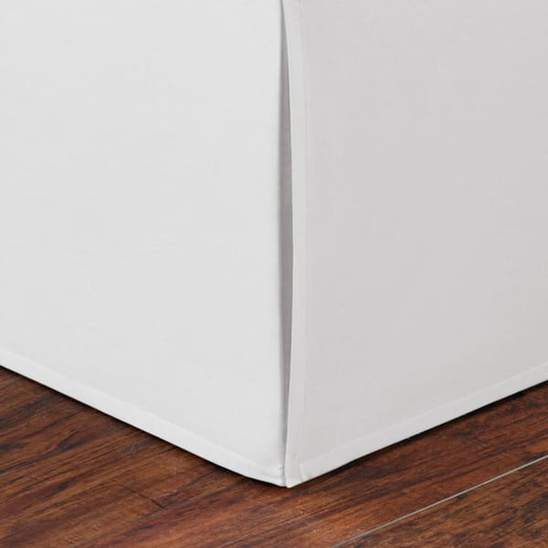 15 in. Solid Cotton Drop Bedskirt