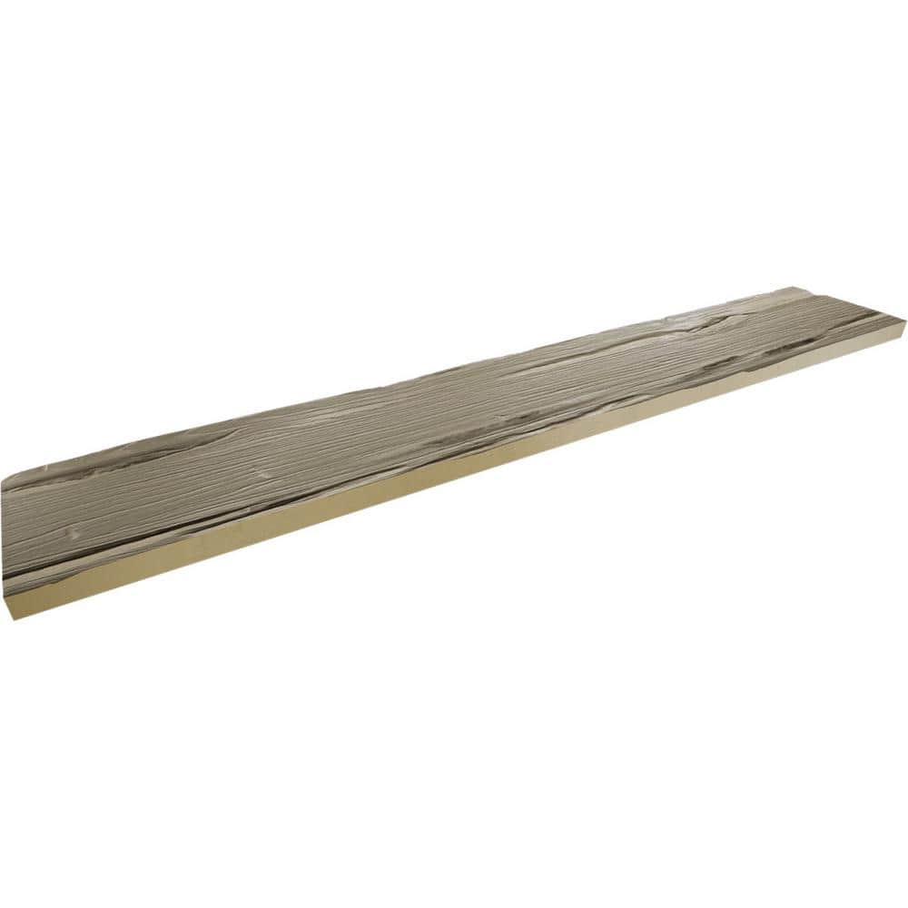 Champagne Mist Faux Wood Beam Plank, 4" x 8'