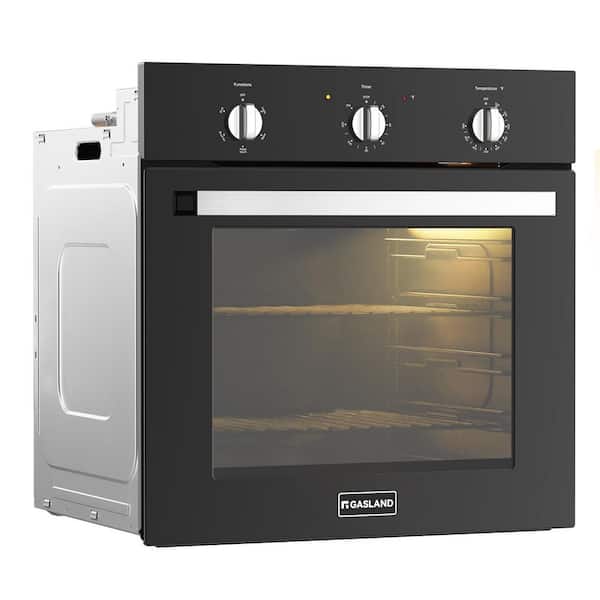 GASLAND 24 in. Built-In Single Electric Wall Oven in Black, CSA