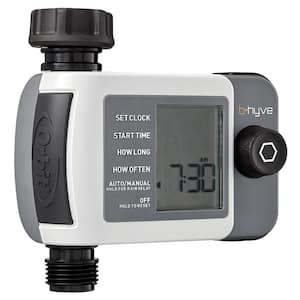 B-Hyve 1-Port Automatic Bluetooth Timer with Wi-Fi Connection Smart Sprinkler Timer