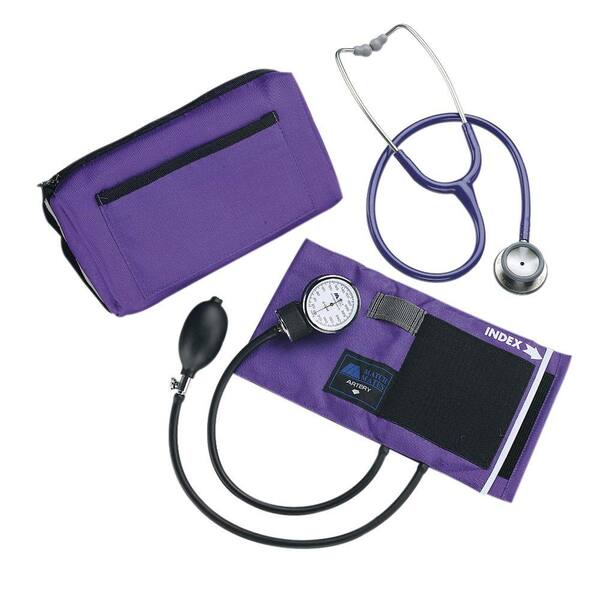 Unbranded MatchMates Combination Kit with 3M Littmann Classic II S.E. Stethoscope in Purple