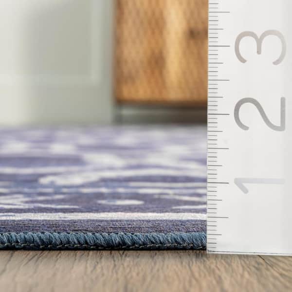 Indoor/Outdoor Washable Rug, 5' x 8' - Blue