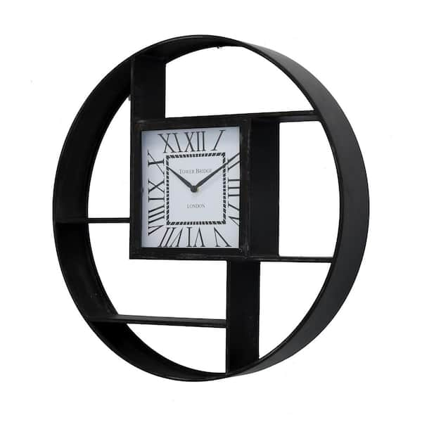 Yosemite Home Decor Paris Gear Clock 5130007 - The Home Depot