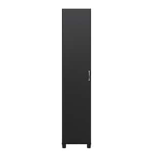 Lonn 15.67 in. x 74.29 in. x 15.39 in. 5 Shelves Freestanding Utility Cabinet in Black