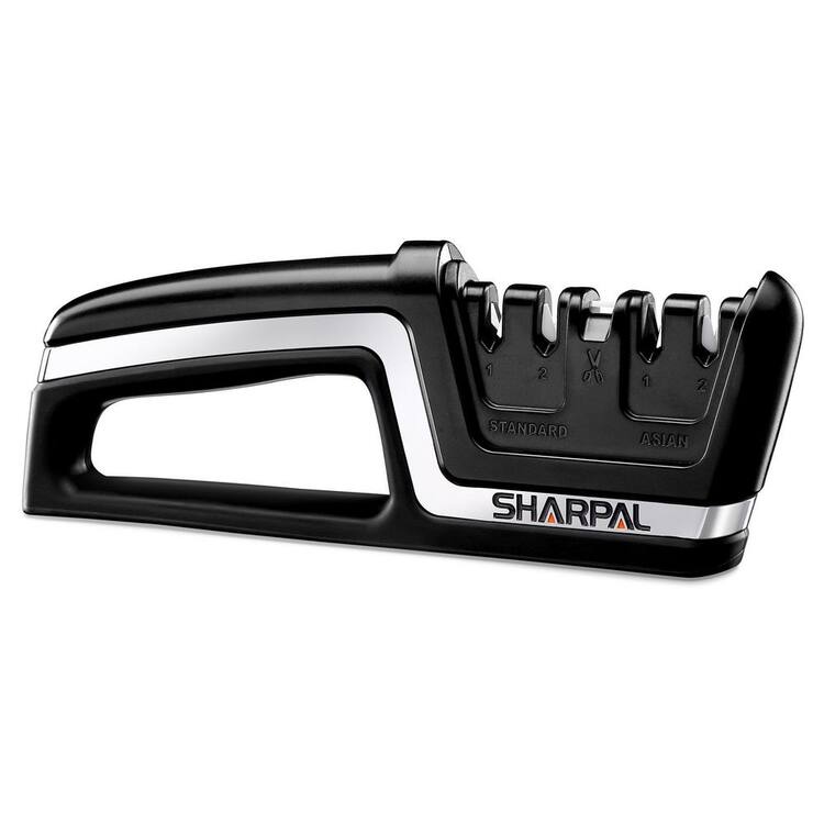 Sharpal 5in1 Chef Knife & Scissors Sharpener for Straight & Serrated
