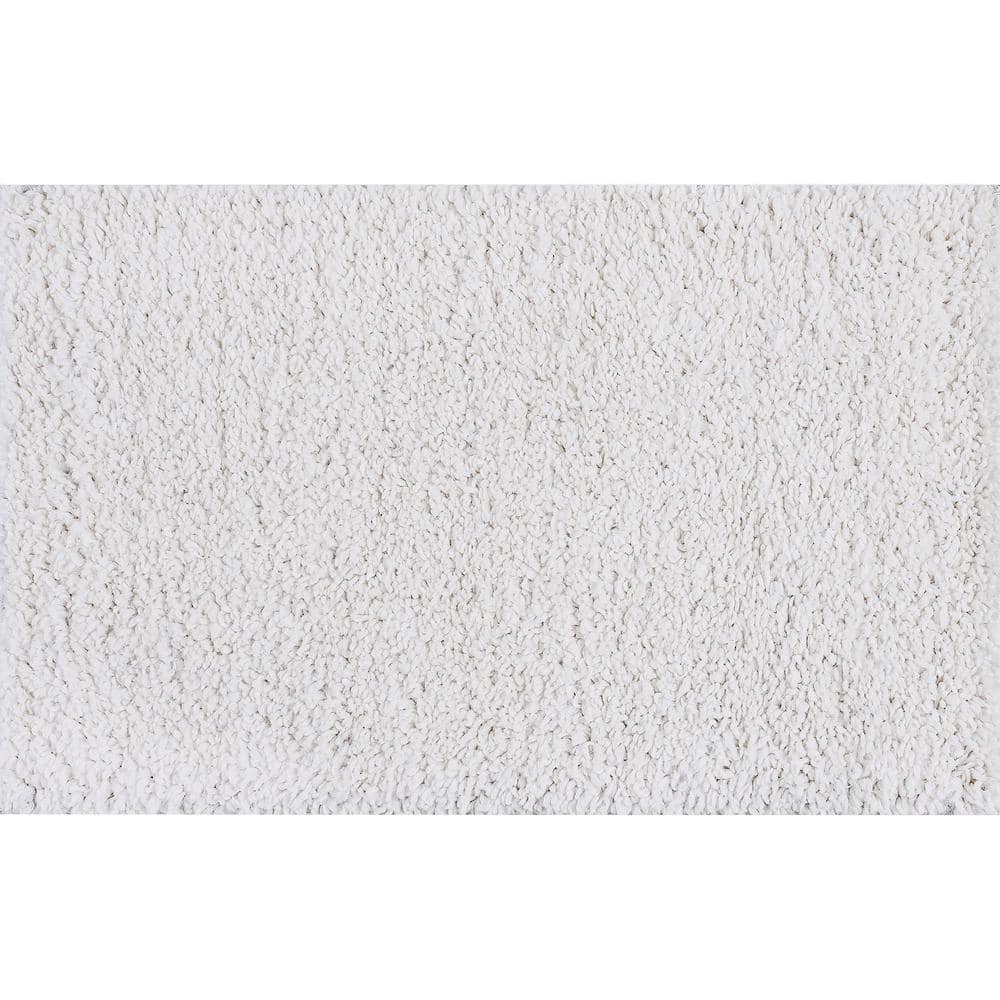 Soho Shag Solid Color White 2 ft. x 3 ft. Indoor Area Rug price history on PriceWatchPro
