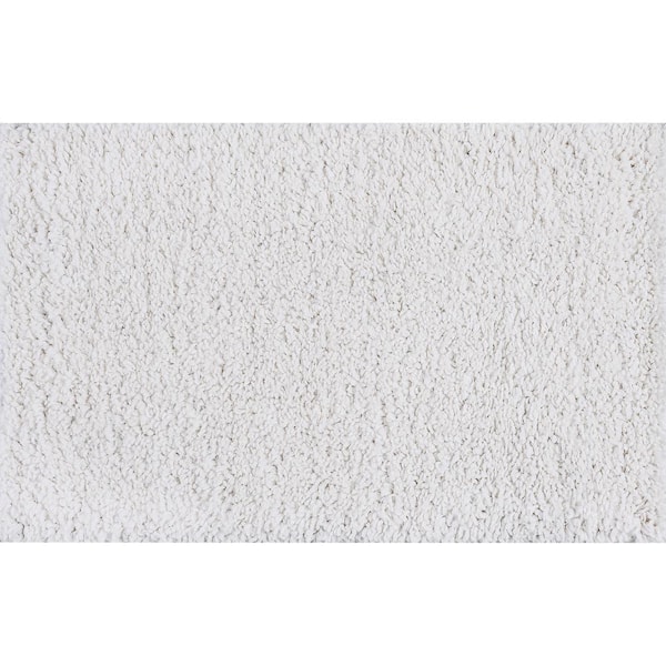 Soho Shag Solid Color White 2 ft. x 3 ft. Indoor Area Rug