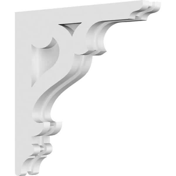 Ekena Millwork Brontes 1.5 in. W x 12 in. H x 12 in. D Signature Urethane Polyurethane Corbel