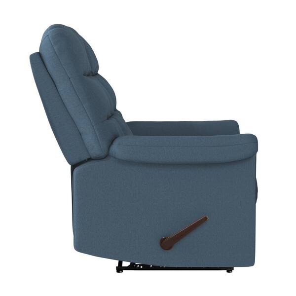 navy blue wall hugger recliner