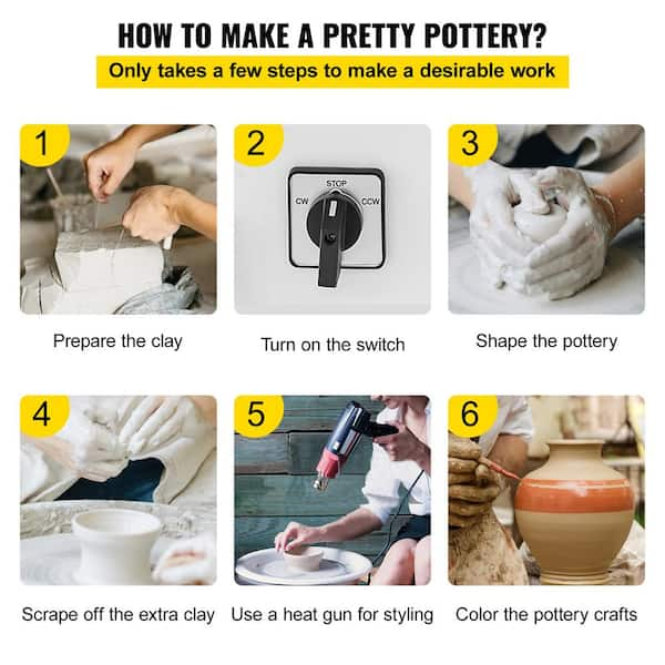 Pottery Wheel for Beginners – 14 Tips on Buying a Wheel