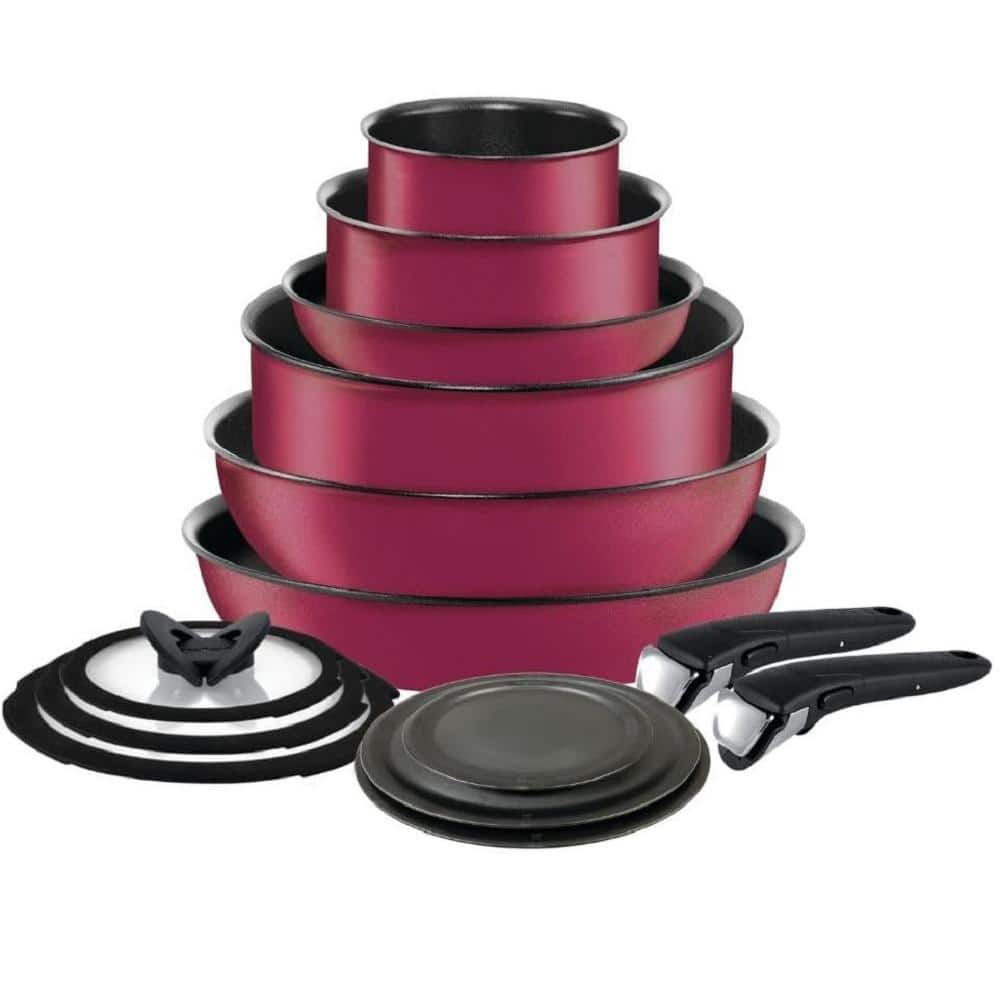 Tefal Ingenio Easy-On Cookware Set with Non-Stick Surface and Heat