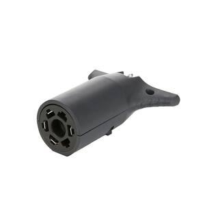 7-Way Round Blade to 4-Way Flat Trailer Light Wiring Connector