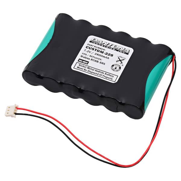 Dantona 7.2-Volt 3800 mAh Ni-Cd battery for Honeywell - LYNXRCHKIT-SHA Lynx Emergency Lighting