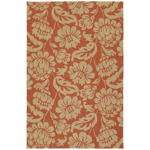 Kaleen Habitat Calypso Copper 2 ft. x 3 ft. Indoor/Outdoor Area Rug