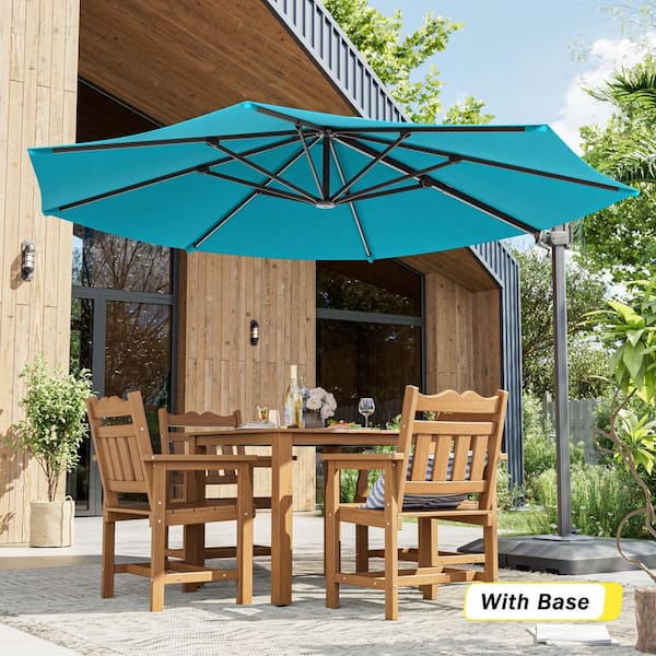 50 lb patio umbrella bases California Umbrella 50 lb. Patio Umbrella Base in White CFMT160-WHITE