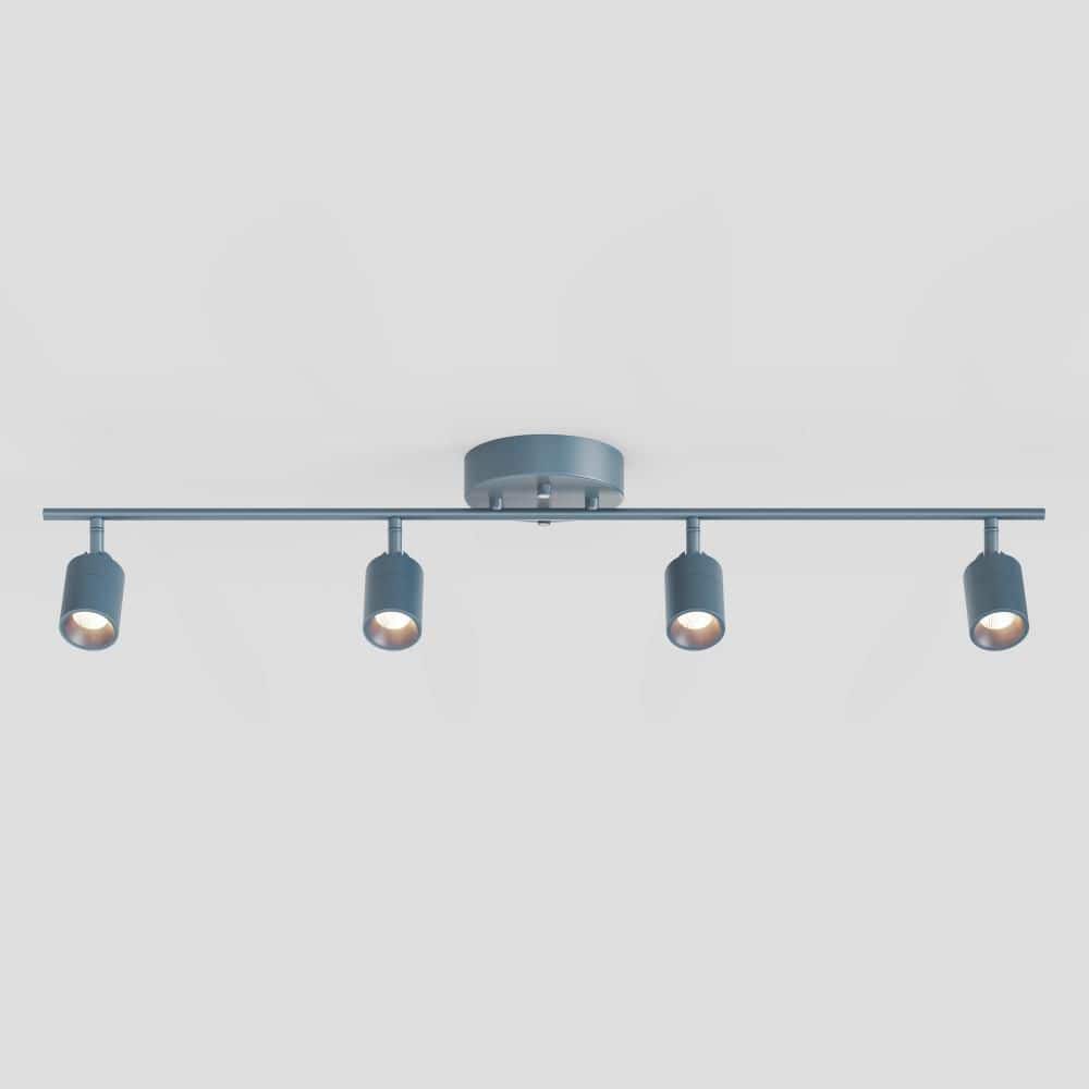 Vidalite Shura Deep Navy Integrated LED Fixed Track Light Rotatable ...