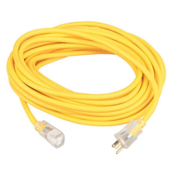 Southwire 50 ft. 16/3 SJEOOW Yellow Polar/Solar Standard Extension