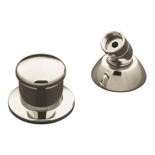 KOHLER 2-Way Diverter Valve and Handshower Hose Guide Kit in Vibrant Polished Nickel