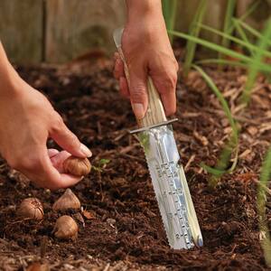 Hori Hori 7 In. Stainless Steel Blade Wood Handle Gardening Knife