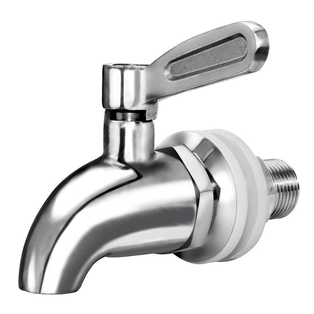 Single Handle Beverage Faucet with Durable Stainless Steel Construction for Water Dispenser in Polished Silver Finish price history on PriceWatchPro