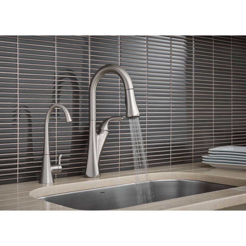 Stainless Steel High-Arc Cold Water Dispenser Faucet